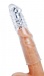 Size Matters - Penis Vibro Sleeve with Bullet - Clear photo-3