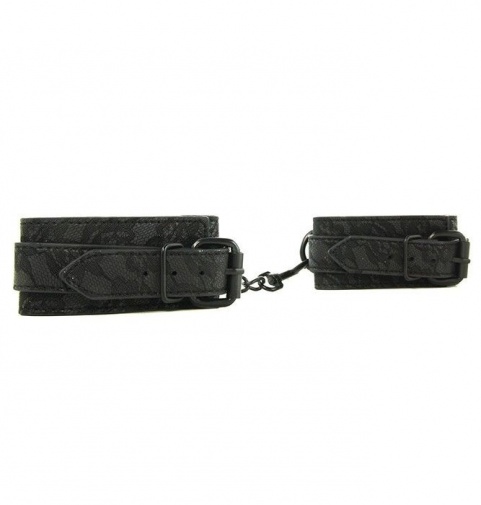 Sportsheets - Midnight Lace Cuffs - Black photo