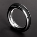 Steel - Cazzo Tensions Metal Ring 50mm - Black photo