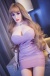 Hazel 欧美风情超巨乳金发性感御姐 附口交超柔软TPE仿真性爱娃娃 163 cm 照片