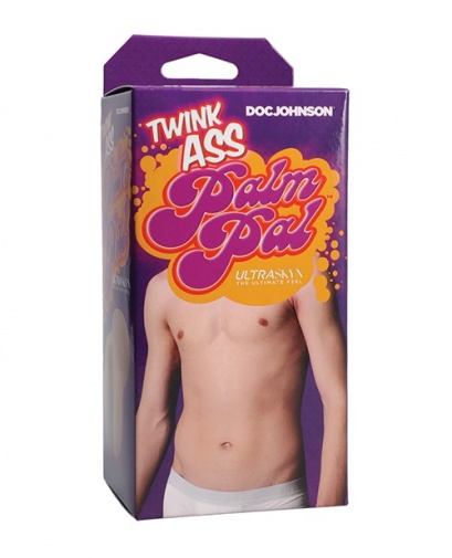 Doc Johnson - Palm Pal Twink Ass Stroker - Vanilla photo