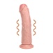 RealRock - 8" Vibro Curve Dildo - Flesh photo-3