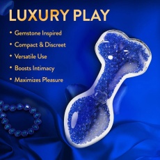 Oh My Gem - Prestige Butt Plug - Blue photo