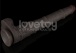 Lovetoy 16" 双层皮肤矽胶制仿真阳具 大码  - 黑色 照片-10