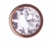 Lola Games - Diamond 金属后庭肛塞 细码 - 金色/月光石 照片-3
