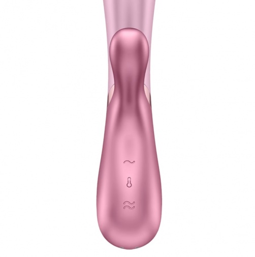 Satisfyer - Hot Lover Rabbit - Pink/Dark Pink photo