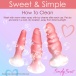 Simply Sweet - 後庭塞三件裝 - 粉紅色 照片-2