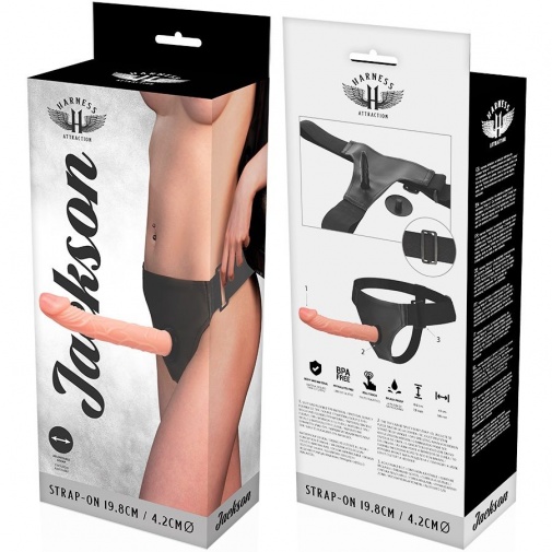 Harness Attraction - Jackson Strap-On - Flesh photo