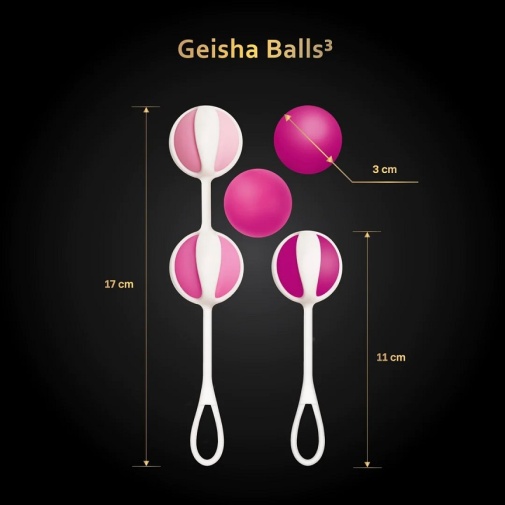 Gvibe - Geisha 收阴球 3 - 糖粉红色 照片
