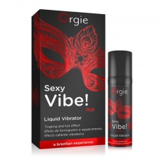 Orgie - Sexy Vibe Hot - Liquid Vibrator - 15ml photo