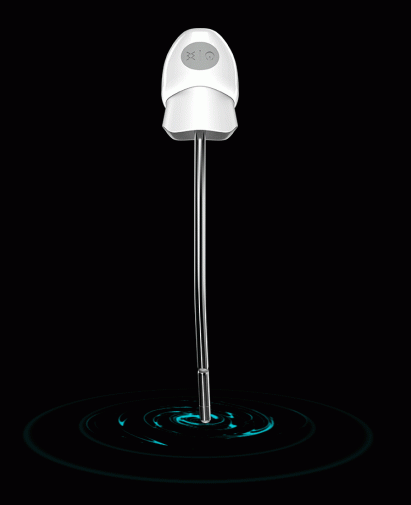 Sevanda - Vibro E-Stim Metal Urethral Sound - White photo