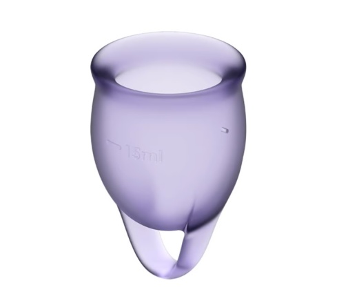 Satisfyer - Feel Confident Menstrual Cup - Lilac photo